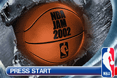 NBA Jam 2002 Title Screen